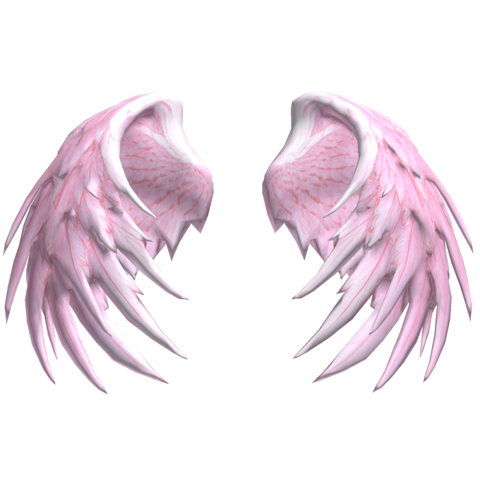 Big Pink Vigilant Angel Wings