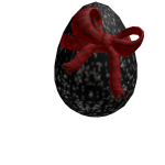 Crimson Wrapped, Black Iron Egg..
