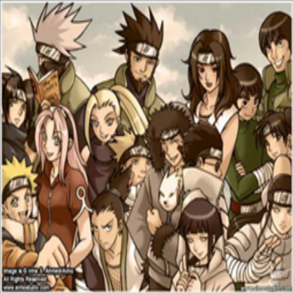 naruto and gang2 Roblox decal