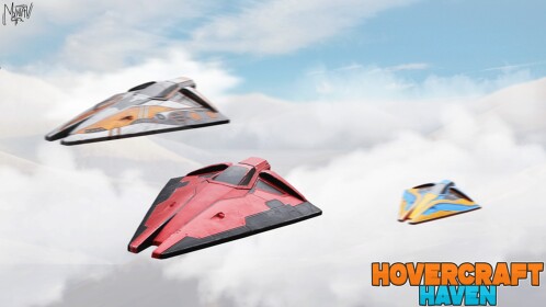 Hovercraft Haven: Racing