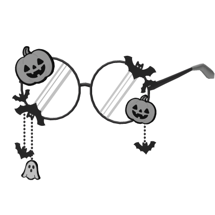 White Halloween Glasses