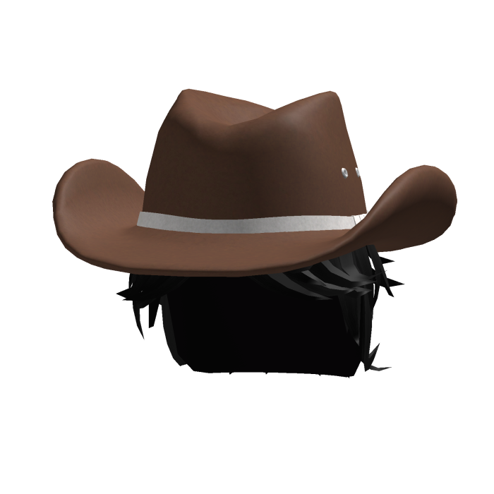 Messy Hair + Cowboy Hat