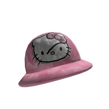Hello Kitty Pink Swag Cap Roblox item
