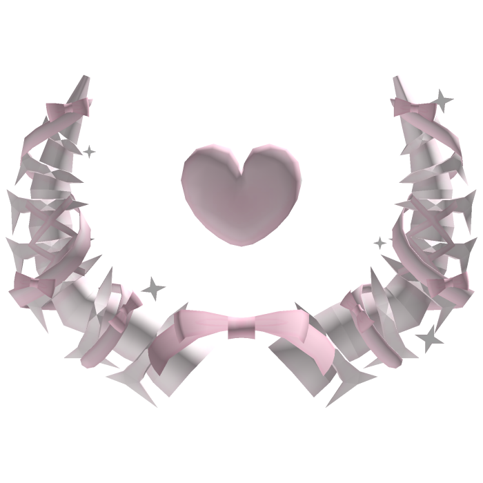 Pink Stormbreak Horns W Heart [RECOLOR] ♥