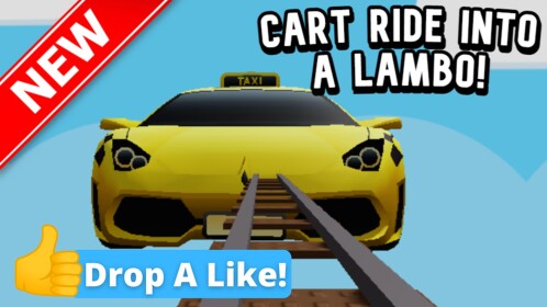 Cart Ride into a Car!