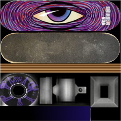 SkateBoard texture Roblox decal