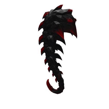 Black Spiky Dragon Tail Roblox item