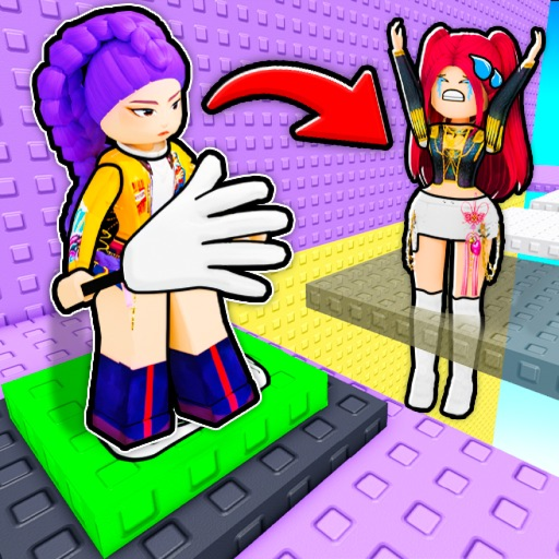 🎤 K-Pop Demon Hunters Trolling Tower 💜 official Roblox game thumbnail