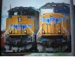 (UP) Union Pacific railroad