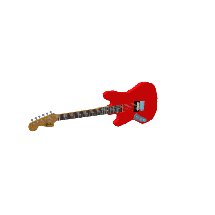 Baku's Red Fender Mustang