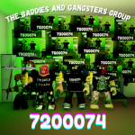 The baddies and gangsters group