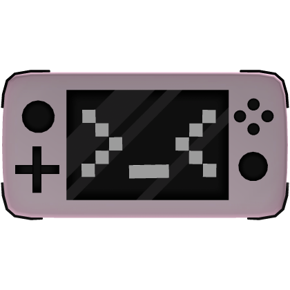 >_<level up console pink
