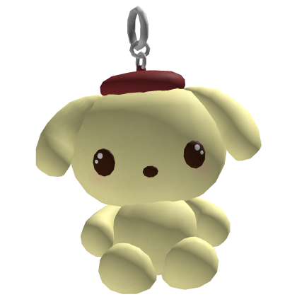Kawaii Pudding Dog Plushie Keychain 1.0 thumbnail