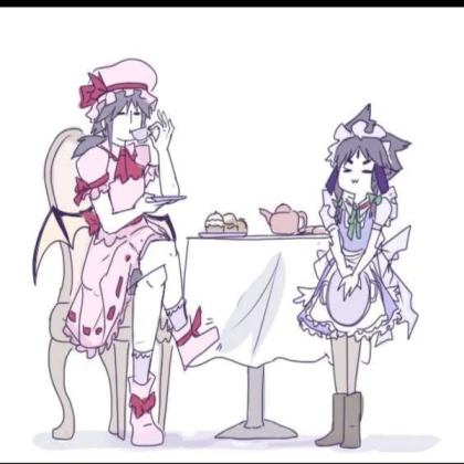 Xtale frisk and muffet touhou