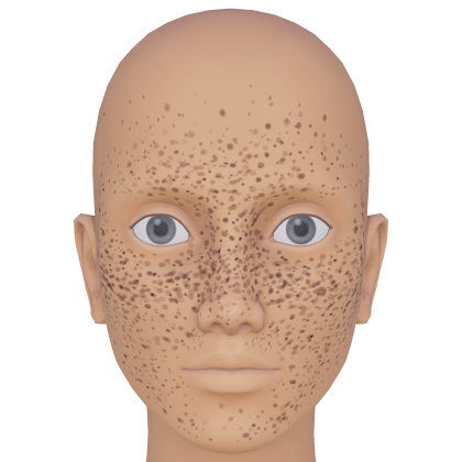 Dramatic Natural Freckles