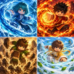 [NEW QUESTS] Find Your Element 🌍🔥💧🌬️ icon