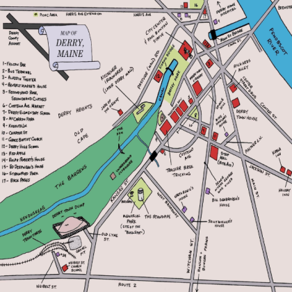 derry maine map reference Roblox decal