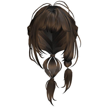 Brown Bubble Braids