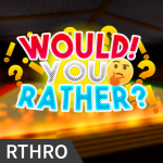 ❗Would you rather❓