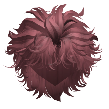 Stylish Slicked Back Mullet (Dark Pink) Roblox item
