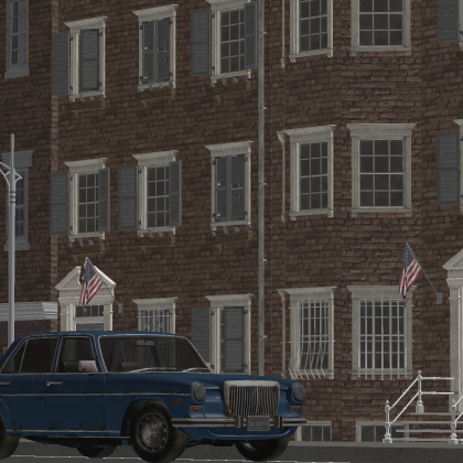 CoD MWR Mercedes Benz W115 (Static)
