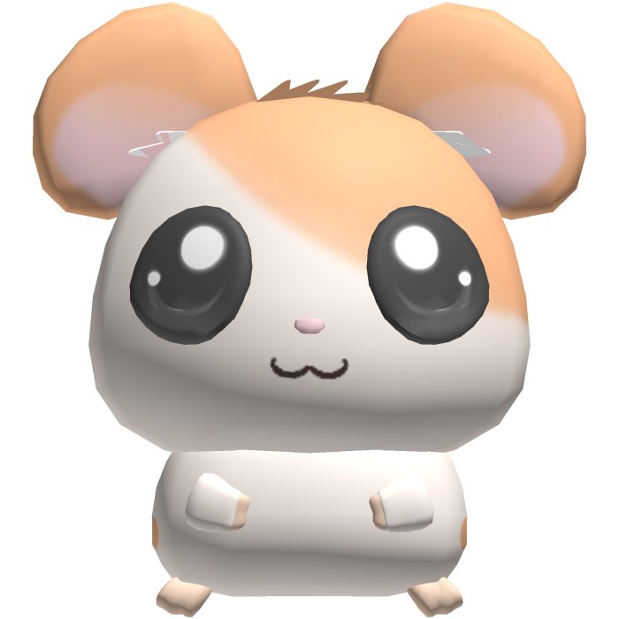 hamtaro orange cutecore hamster plushie