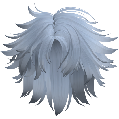 Middle Part Anime Boy Hair (Blue) Roblox item