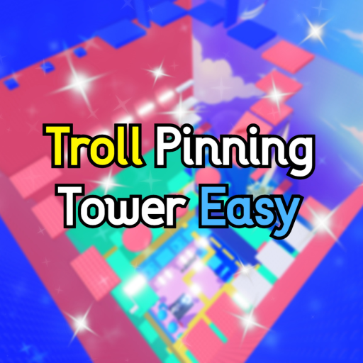 Troll tower Easy! official Roblox game thumbnail