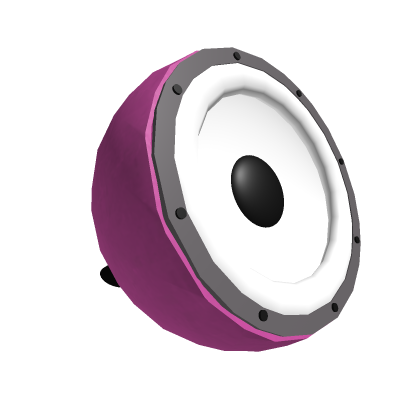 Modern Speaker - Pink/White