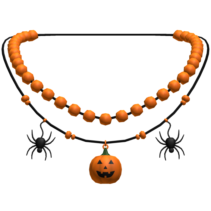 Y2K Halloween Pumpkin Necklace 🎃