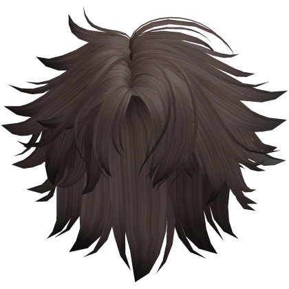 Middle Part Anime Boy Hair (Brown) Roblox item