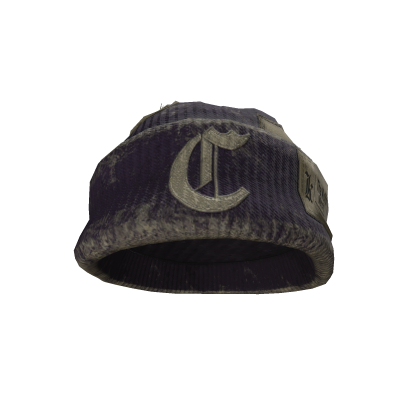 Vintage Beanie - Purple