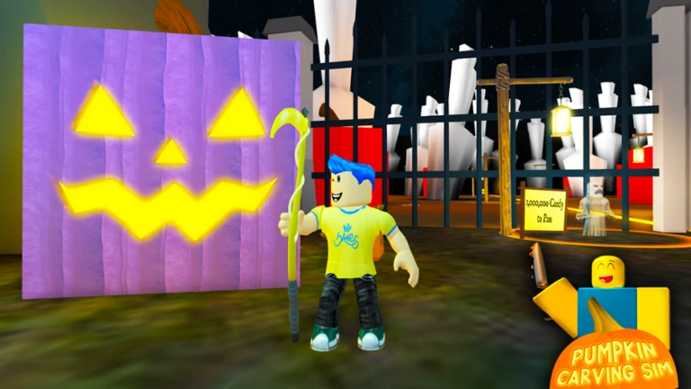 More About Pumpkin Carving Simulator, Image source: Roblox.com