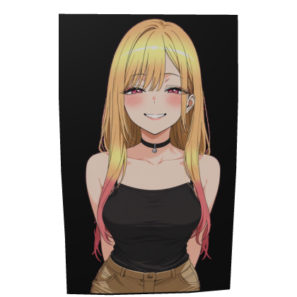 Marin Kitagawa Cute Waifu Cape
