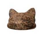 Bronze Vintage & Graffiti Punk Fur Beanie