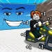 +1 Speed Snowmobile Tsunami Escape icon