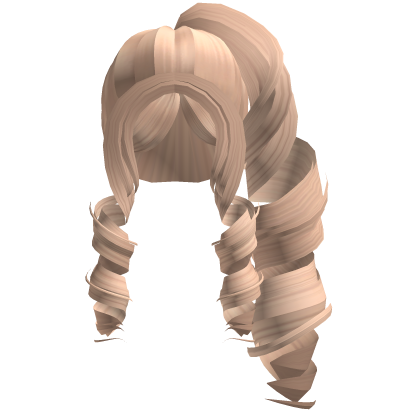 Kawaii Igari Swirly Long Side Ponytail (Blonde) Roblox item