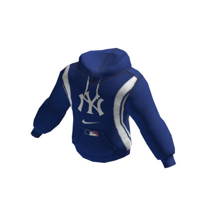 Y2K DSF Familia Sweater Jacket NY Blue