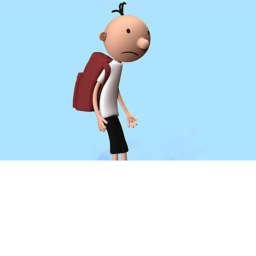 Diary of a Wimpy Kid: Late for school Speedrun!