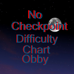 No Checkpoint Difficulty Chart Obby