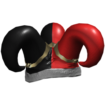 Black & Red Playful Jester