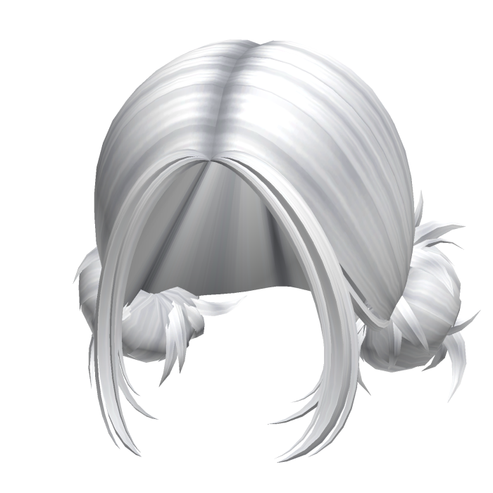 -',ৎ Low Preppy Spikey Buns in White