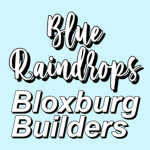 Blue Raindrop BloxBurg Builders