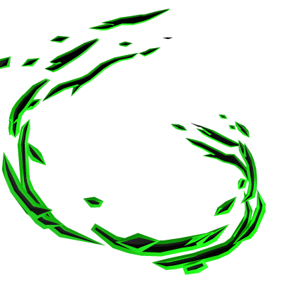 Green Flame Aura