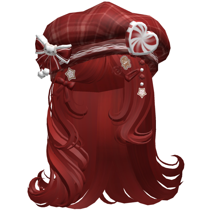 ♡ Christmas Fluffy Beret Combo (Red)