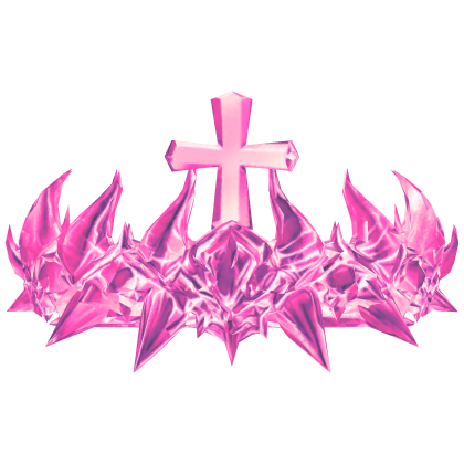 {Glow} Heavenly Sakura Cross Crown