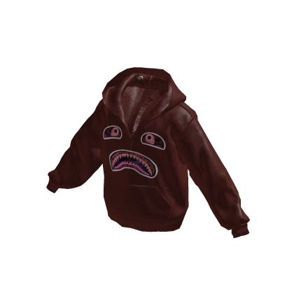 Maroon Monster Hoodie