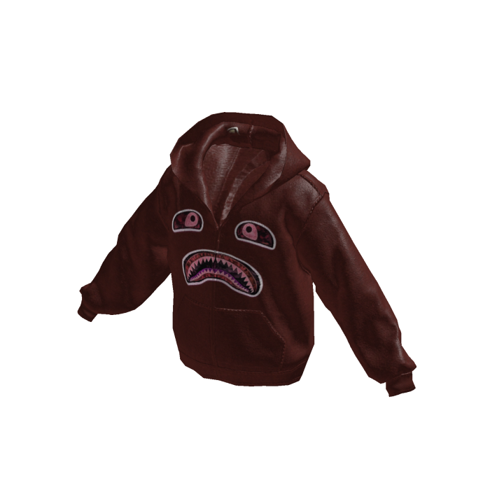 Maroon Monster Hoodie