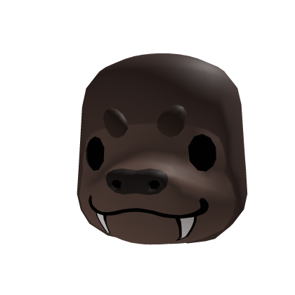 Brown Microbat Head Roblox item