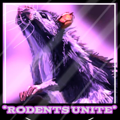 *Rodents Unite* Roblox group icon